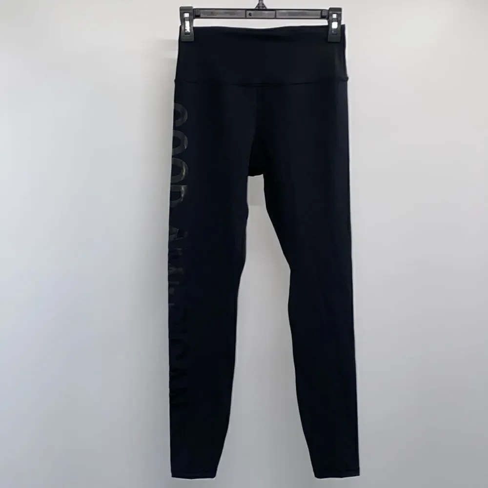 Good American Performance Core Power Black Leggings Women’s Size Small or 1